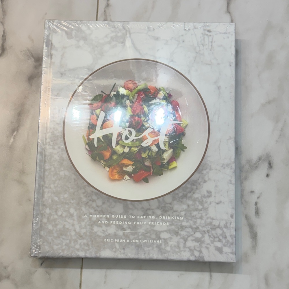 Target Host Cookbook with Marble Gray Cover
